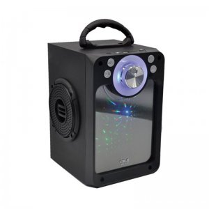Bluetooth Φορητό Ηχοσύστημα Karaoke USB - TF - Ράδιο CMIK MK-618 με Τηλεχειριστήριο σε Μαύρο Χρώμα