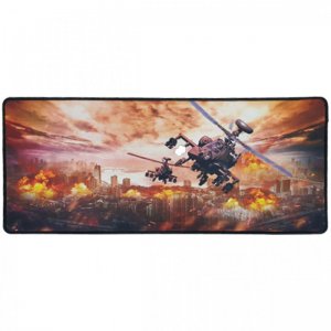 Βάση για Ποντίκι - Gaming Mouse Pad Large 70x30cm Battlegrounds Helicopter