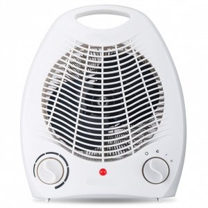 Αερόθερμο 2000W με Θερμοστάτη &amp; Ρυθμιστή Έντασης, Electric Fan Heater LQ-501
