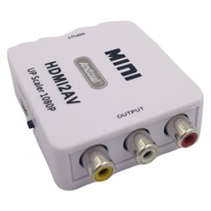 Andowl Μετατροπέας AV, HDMI 1080p Λευκός