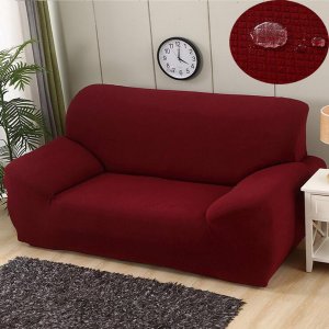Ελαστικά Καλύμματα για Διθέσιο Καναπέ 140cm - 185cm - Elastic Sofa Cover Μπορντώ