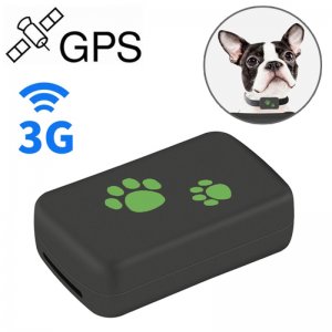 Επαναφορτιζόμενο GPS Tracker Για Κατοικίδια, Συσκευή Εντοπισμού Κατοικίδιων Κάρτας Sim 3G με Γαλάζιο Λουράκι, Εφαρμογή Κινητού &amp; Υπολογιστή, TK203 OEM