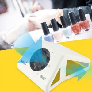 Faceshowes Max Επαγγελματικός Απορροφητήρας Σκόνης Νυχιών Ηλεκτρικός Ρυθμιζόμενος 65W με Επαναχρησιμοποιούμενη Σακούλα
