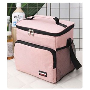 Ισοθερμική Τσάντα Ψυγείο 11lt 26x17x24cm Ροζ