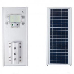 LED Αδιάβροχος Ηλιακός Προβολέας 50W Εξωτερικού Χώρου - Δρόμου με Τηλεχειριστήριο &amp; Ανιχνευτή Κίνησης &amp; Αισθητήρα Φωτός JD-1950