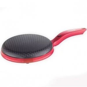 Hoomei Αντικολλητική Κρεπιέρα 600W 20cm Κόκκινη