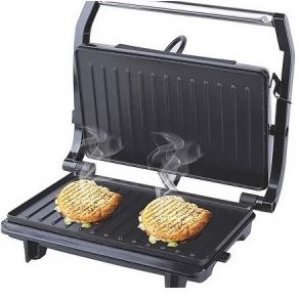 Hoomei Ηλεκτρική Τοστιέρα 750W με Αντικολλητικές Πλάκες - Ενδεικτική Λυχνία &amp; Αυτόματη Ρύθμιση Θερμοκρασίας HM-5830
