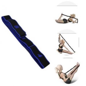 Ιμάντας - Λάστιχο Διατάσεων 8 Επιπέδων 95cm - Yoga &amp; Pilates Stretch Band - Μπλέ