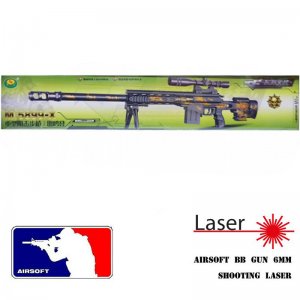 Αεροβόλο Όπλο Μοντελισμού Sniper Rifle με Διόπτρα &amp; Λέιζερ Στόχευσης 5899-X