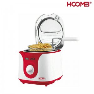 Hoomei Φριτέζα 1200-1450W με Χωρητικότητα 2L - Αφαιρούμενο Μπόλ με Αντικολλητική Επίστρωση &amp; Ρύθμιση Θερμοκρασίας HM-5330