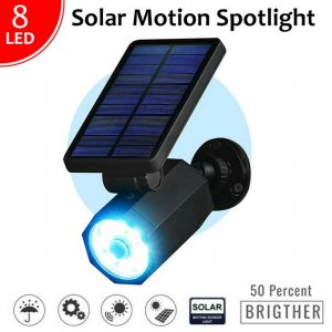 Αδιάβροχο Επιτοίχιο - Επιδαπέδιο Ηλιακό Φωτιστικό LED Ομοίωμα Κάμερας με 3 Λειτουργίες Φωτισμού - Αισθητήρα Κίνησης &amp; Τηλεχειριστήριο XF-709