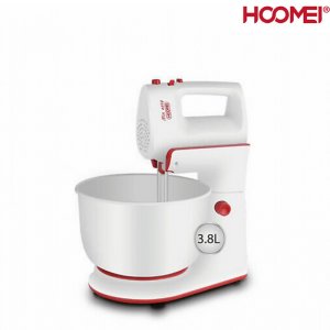 Hoomei Μίξερ Χειρός 500W με Περιστρεφόμενο Κάδο 3.8lt &amp; 5 Ταχύτητες HM-6838