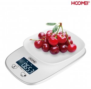 Hoomei Ψηφιακή Ζυγαριά Ακριβείας Κουζίνας 1gr - 3kg με Μπολ &amp; Οθόνη LCD HM-1240W