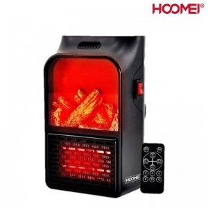 Hoomei Επιτοίχιο Αερόθερμο 600W με Τηλεχειριστήριο - Ρυθμιζόμενο Θερμοστάτη &amp; Ψηφιακή Ένδειξη Θερμοκρασίας HM-8835