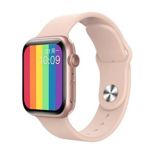 Bluetooth Smart Watch - Αδιάβροχο Ρολόι με Οθόνη Αφής, Οξύμετρο, Βηματομετρητή, Θερμιδομετρητή, Πιεσόμετρο, Παρακολούθηση Ύπνου - LD6 Pink