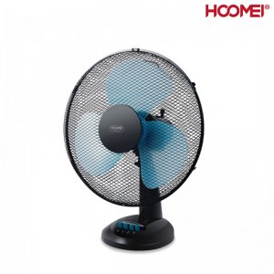 Hoomei Επιτραπέζιος Περιστρεφόμενος Ανεμιστήρας 50W με Διάμετρο 40cm - Άξονα Περιστροφής 180° &amp; 3 Ταχύτητες