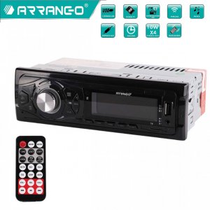 ARRANGO MP3 Player Αυτοκινήτου 4x10W με Χειριστήριο - Ραδιόφωνο - Bluetooth &amp; Εισόδους USB - SD - AUX