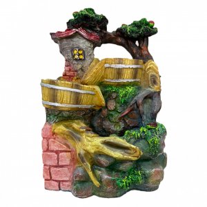 Διακοσμητικό Συντριβάνι Feng Shui με Βαρέλια 24x16x14εκ