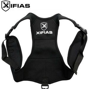 Xifias Γιλέκο Βαρών Πλάτης για Καταδύσεις NEOPREN Μαύρο