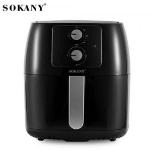 Sokany Πολυλειτουργική Φριτέζα Αέρος 1400W με Αποσπώμενο Κάδο 5lt &amp; Ρυθμιζόμενο Θερμοστάτη