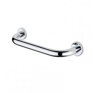 Βοηθητική Λαβή Στήριξης ΑΜΕΑ 35cm Inox Τοίχου, Μπάνιου - Μπάρα Στήριξη για AMEA Ασημί Ανοξείδωτη