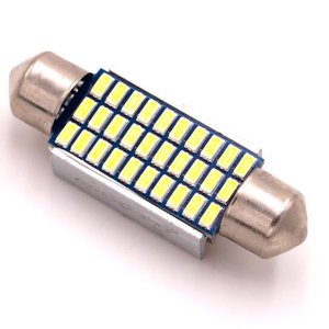 2x LED Σωληνωτός Αυτοκινήτου 42mm 4W CAN BUS με 30 SMD LED 200lm 6500Κ Ψυχρού Φωτισμού Maxeed
