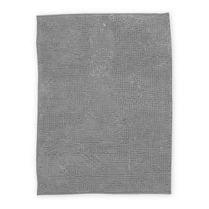 Απαλό Πατάκι Μπάνιου Υψηλής Απορρόφησης Microfibre 40x60cm Σκούρο Γκρι