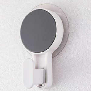 Μονό Αυτοκόλλητο Άγκιστρο Μπάνιου - Επιτοίχια Κρεμάστρα Γκρι