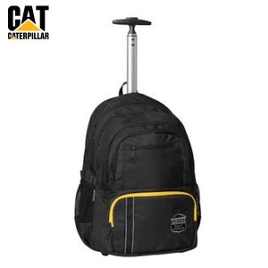 Τροχήλατο Σακίδιο Πλάτης - Τροχοτσάντα PEORIA CAT 84064 Caterpillar - Black, Yellow 12