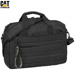 Χαρτοφύλακας B. HOLT LAPTOP 12L CAT 84028 Caterpillar - Two Tone Black 500