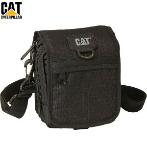 Τσαντάκι Ώμου RONALD CAT 84172 Caterpillar - Black Heat Embossed 478