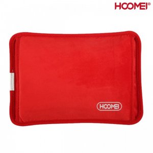Hoomei Ηλεκτρική Θερμοφόρα - Μαξιλάρι 500W με Θήκη για τα Χέρια Γενικής Χρήσης 25x17x6cm - Κόκκινο