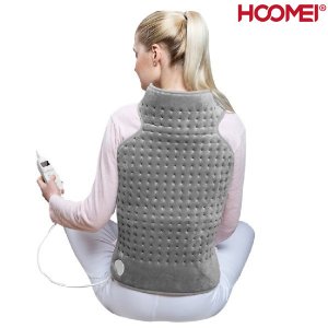 Hoomei Ηλεκτρική Θερμοφόρα Πλάτης 100W Fleece με 9 Ρυθμίσεις Θερμότητας &amp; Προστασία Υπερθέρμανσης