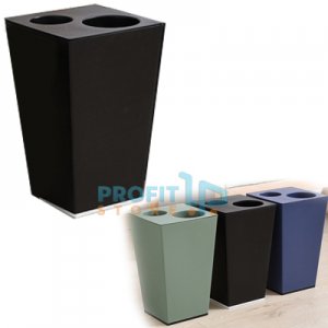 Βάση για Ομπρέλες - Ομπρελοθήκη 20.5x20.5x33 cm σε Μαύρο Χρώμα