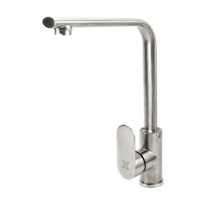 Inox Αναμεικτική Μπαταρία Νεροχύτη Κουζίνας 32cm KLEONIKI