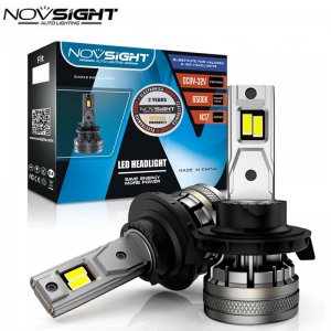 2x Novsight Λαμπτήρες LED Φώτα Πορείας Αυτοκινήτου 12,24V H13 120W (2x60W) 22000LM 6500K IP68 A500 N37