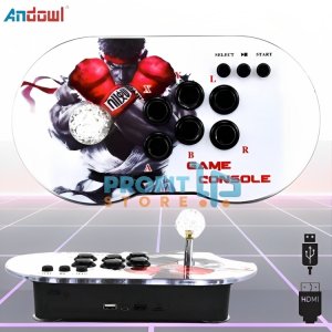 Σετ Ρετρό Κονσόλες Arcade Games Emulator Andowl MAME, ATARI - Fighting Edition - HDMI - Q-GA3X - 2τμχ