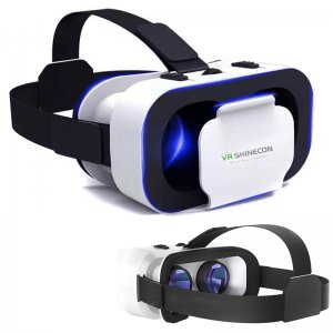 3D VR Headset Ρυθμιζόμενα Γυαλιά Εικονικής Πραγματικότητας Shinecon για Smartphone Κινητά 4.7-6inc Virtual Reality Goggles
