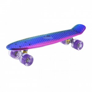 Penny Board Skateboard 22 - Τροχοσανίδα Σκέητμπορντ με Τροχούς &amp; Λαβή 55x14x9.5cm