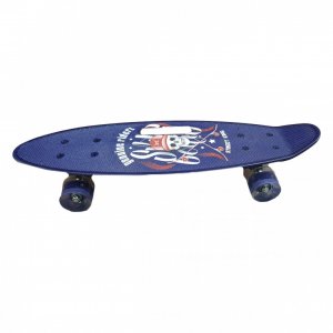 Penny Board Skateboard 22 - Τροχοσανίδα Σκέητμπορντ με Τροχούς &amp; Λαβή 55x14x9.5cm Street King