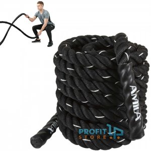 Σχοινί Προπόνησης Crossfit 15m AMILA Battle Rope NS