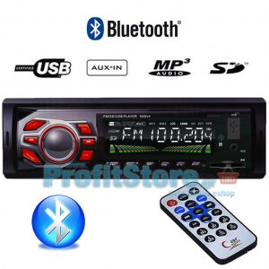 Mp3 Player Αυτοκινήτου με Bluetooth USB,SD,AUX FM Radio &amp; Τηλεχειριστήριο