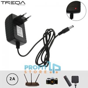 Universal Τροφοδοτικό Πρίζας 2A - 220V AC σε DC 12V - Treqa