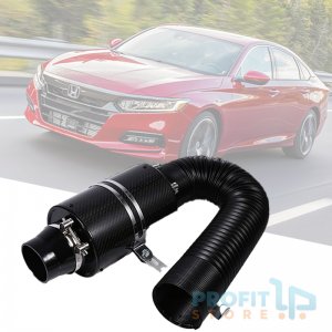 Universal Κιτ Εισαγωγής Αέρα Βαρελάκι Αυτοκινήτου Carbon Μαύρο