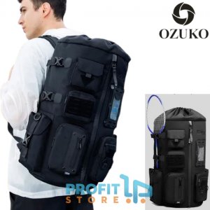 Αδιάβροχο Πολυλειτουργικό Σακίδιο Tactical με πολλές Τσέπες, Θήκη Touch Κινητού, Θήκη Laptop - Camping, Hiking, Εξορμήσεις - Ανδρική Τσάντα Πλάτης 27L - Μαύρη