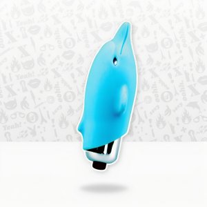 Mini Δονητής Κάψουλα σε Σχήμα Δελφίνι - Flippy Dolphin Pocket Vibe