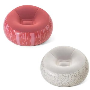Bestway Φουσκωτή Πολυθρόνα - Poof - Living Room Sofas 112 x 112 x 66cm