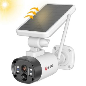 Εξωτερική Αδιάβροχη Ασύρματη Κάμερα 1080p Full HD με Ηλιακό Πάνελ, Wifi, Ανιχνευτή Κίνησης, Μικρόφωνο-Ηχείο και Παρακολούθηση μέσω Εφαρμογής Tuya