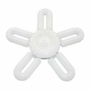 Πτυσσόμενη Λάμπα LED E27 60W Ψυχρό Λευκό Φώς 220V με 5 Πτερύγια