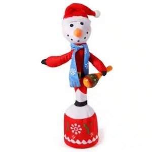 XMAS Funky Επαναφορτιζόμενο Παιδικό Παιχνίδι Χιονάνθρωπος με Μουσική που Χορεύει, Τραγουδάει και Επαναλαμβάνει